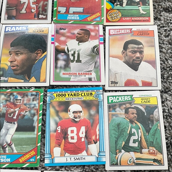 Topps NFL Football Vintage Player’s Cards Lot 32 Sanders/Harris More - Picture 6 of 11